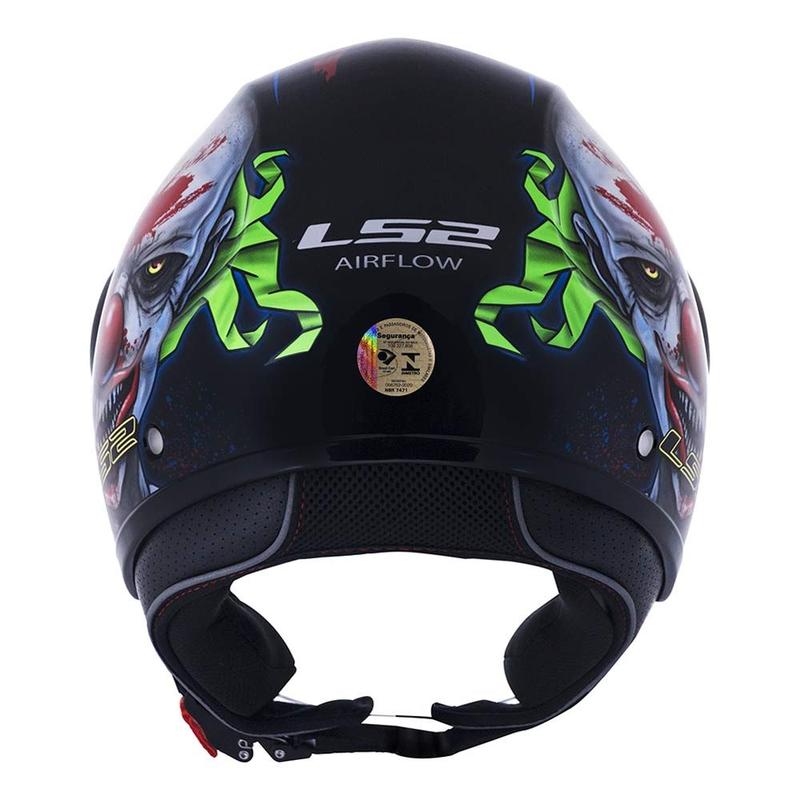 Capacete LS2 OF562 Airflow Happy Dreams Palhaço - Capacete de Moto